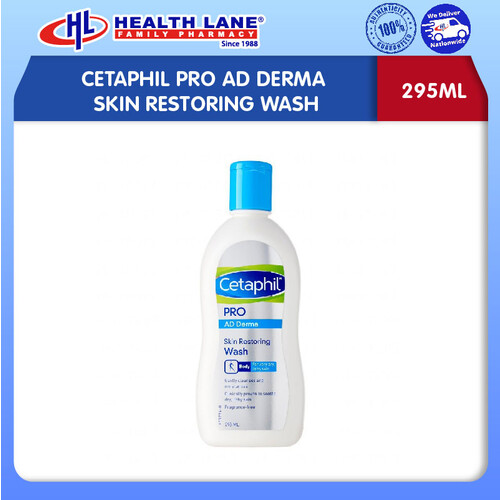 CETAPHIL PRO AD DERMA KULIT RESTORING SABUN (295ML)